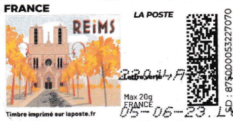 Reims. Redesign without laposte logo
