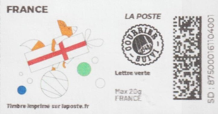 Squirrel gift balls. Courrier suivi no logo
