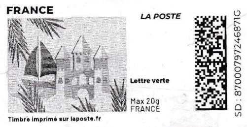 Summer. Sand Castle. Redesign without laposte logo
