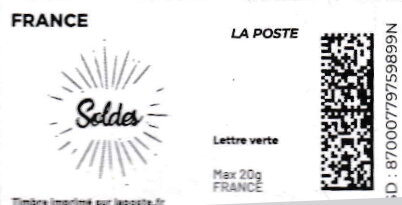 The Sales. Soldes. Redesign without laposte logo