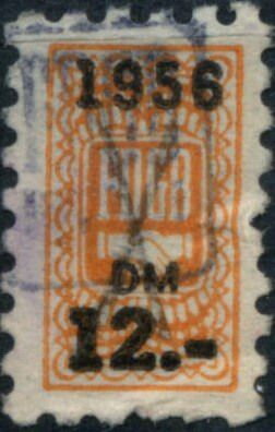 Stamp, Free German Trade Union, Germany, Democratic Republic,  , Hands, Trade