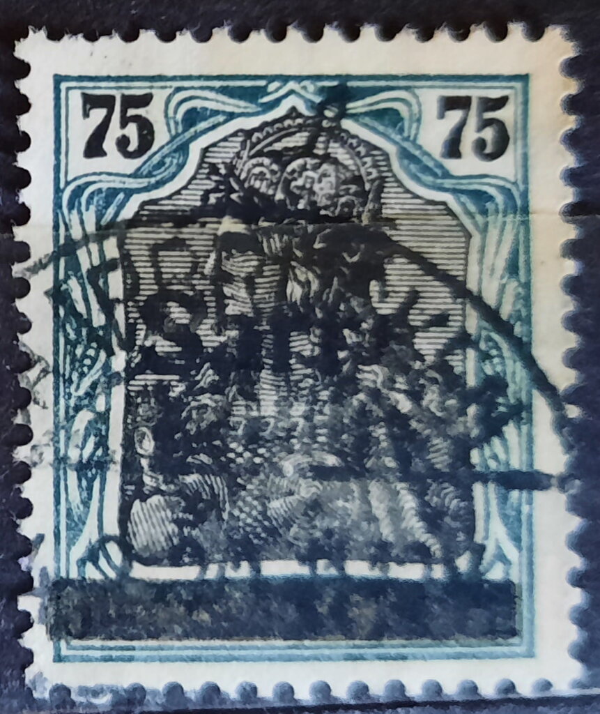 Germania, overprint 'Sarre'