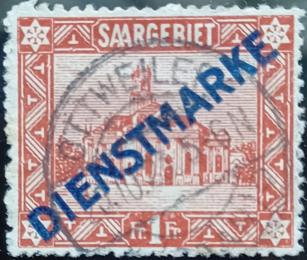 St. Ludwig's Church, Saarbrücken / o'prnt(B) DIENSTMARKE