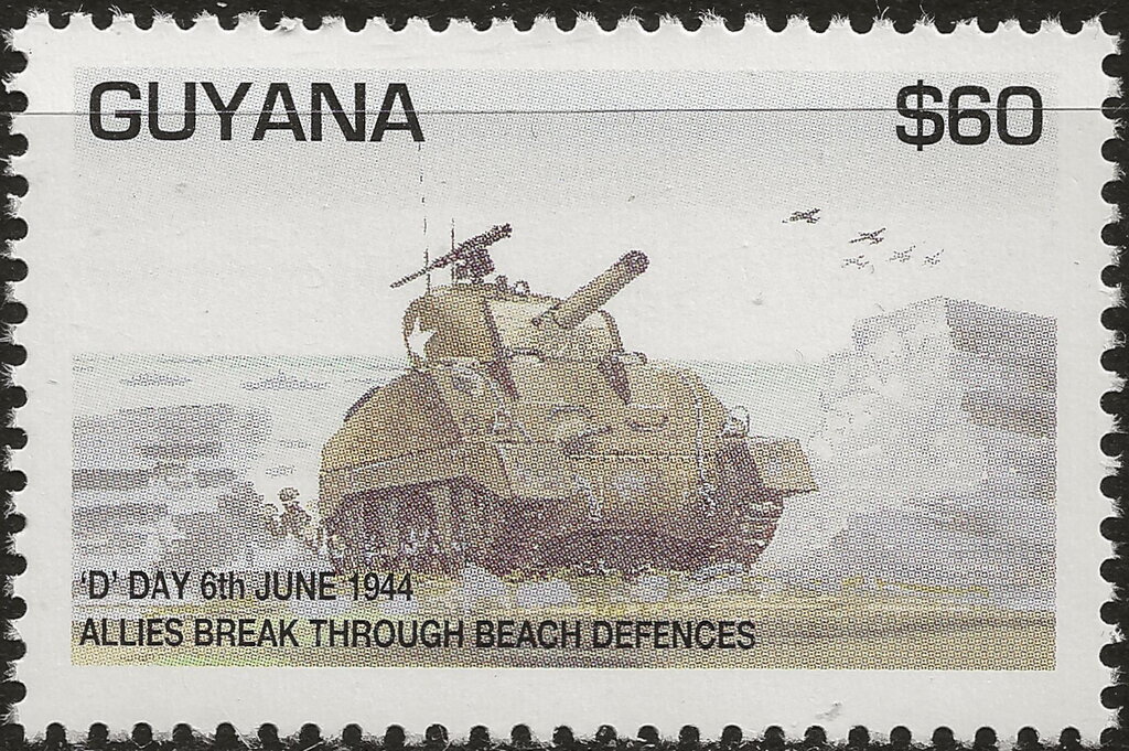 Allies break through beach defenses