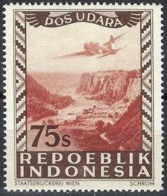 Stamp, Buffalo Canyon, Indonesia,  