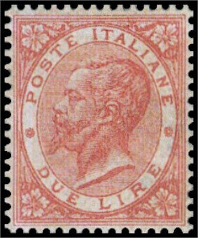 King Victor Emanuel II by an oval