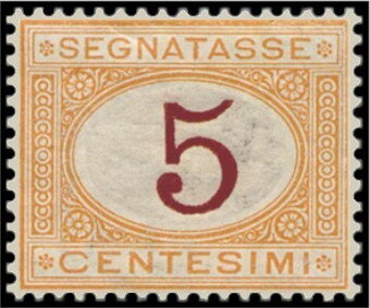 Number within an oval