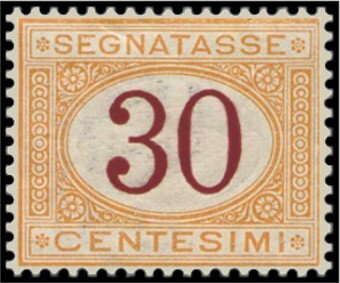 Number within an oval