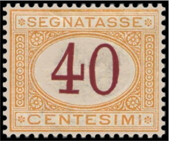 Number within an oval