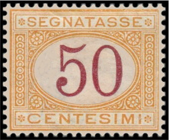 Number within an oval