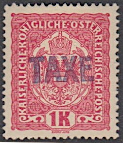 Coat of Arms handst. TAXE