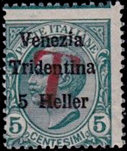 King Victor Emmanuel III, red handst. T