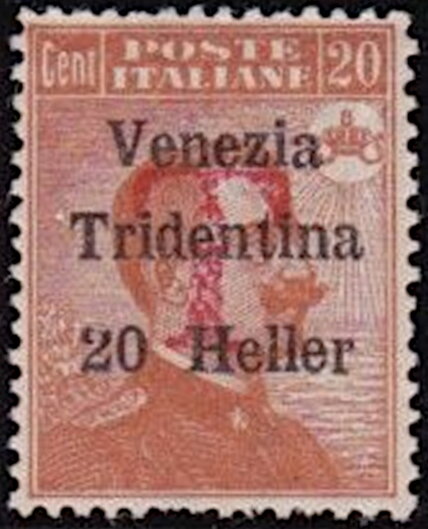 King Victor Emmanuel III, red handst. T