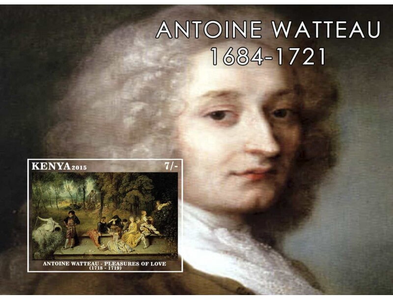 Art French painting Antoine Watteau