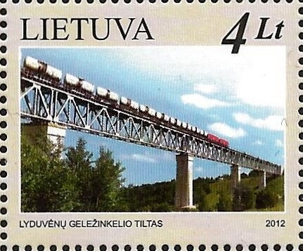 Lyduvėnai Railway Bridge, Lithuania