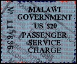 Malawi Government - Passenger Service Charge