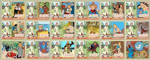 Full Pane, Adventures of Tintin, Mozambique,  , Cartoons, Comics