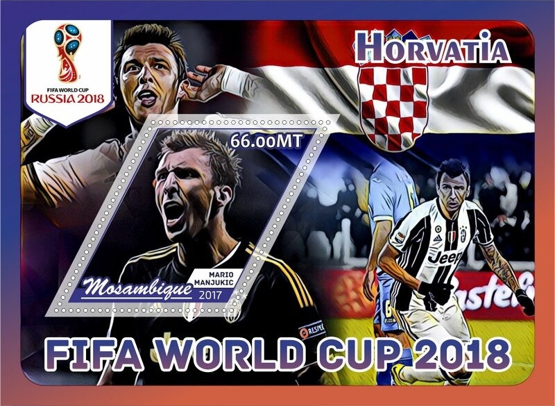 FIFA World Cup Football Soccer in 2018 Croatia Players