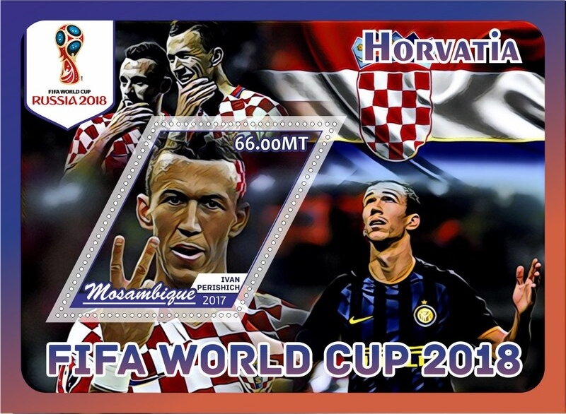FIFA World Cup Football Soccer in 2018 Croatia Players