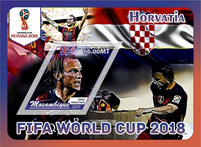 FIFA World Cup Football Soccer in 2018 Croatia Players