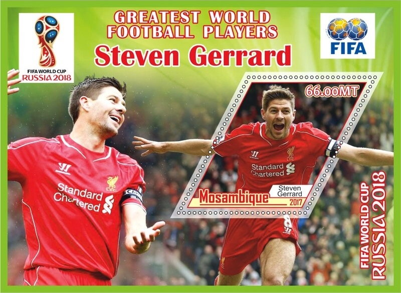 FIFA World Cup Football Soccer in 2018 Player Steven Gerrard
