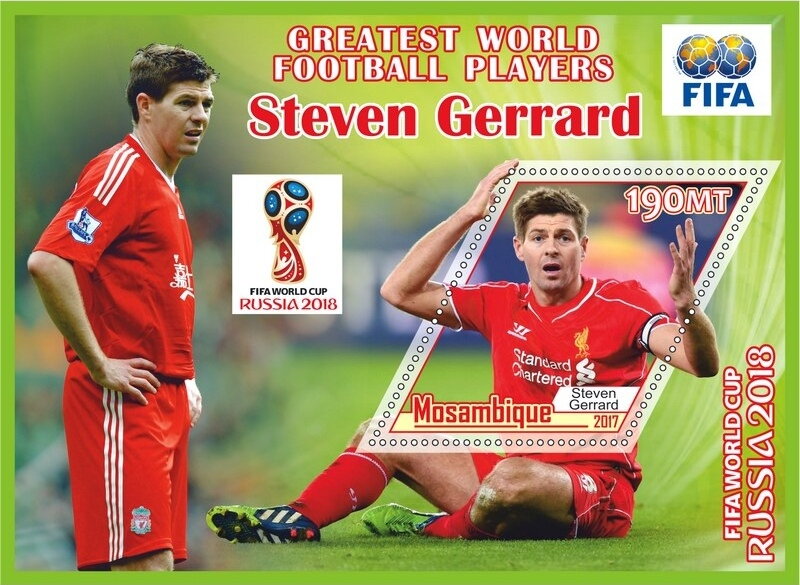 FIFA World Cup Football Soccer in 2018 Player Steven Gerrard