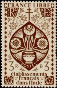 Stamp, London Series, French Colonies,  