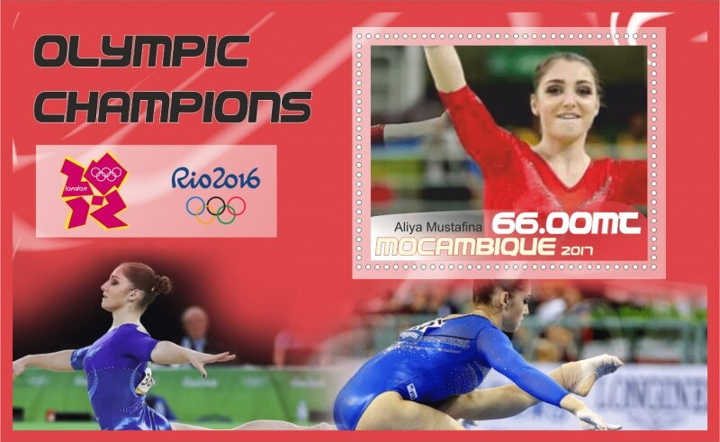 Olympic Games in Rio in 2016 Champion Aliya Mustafina