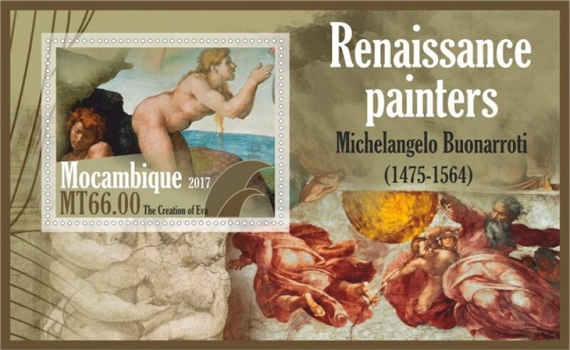 Paintings by Michelangelo Buonarroti