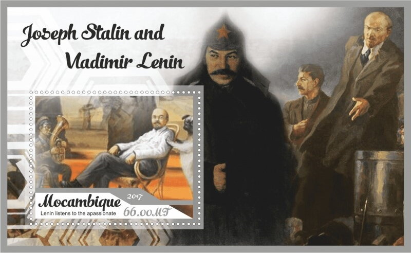 Stalin and Lenin