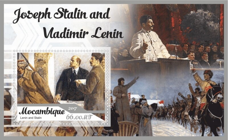 Stalin and Lenin