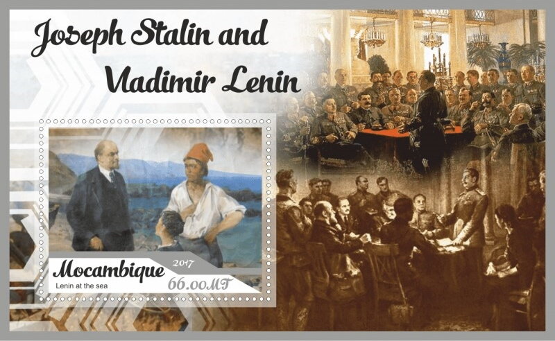 Stalin and Lenin