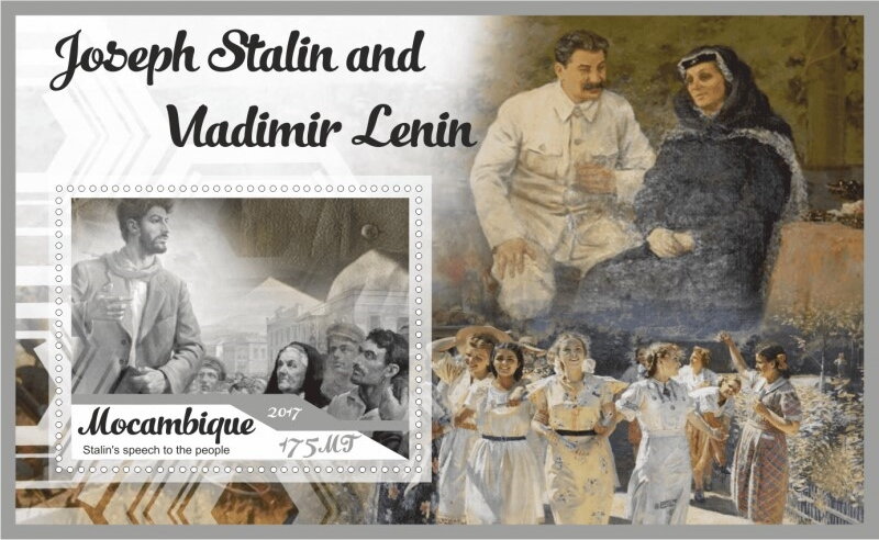 Stalin and Lenin