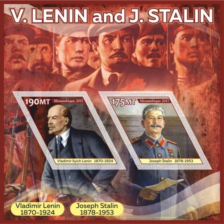 Stalin and Lenin