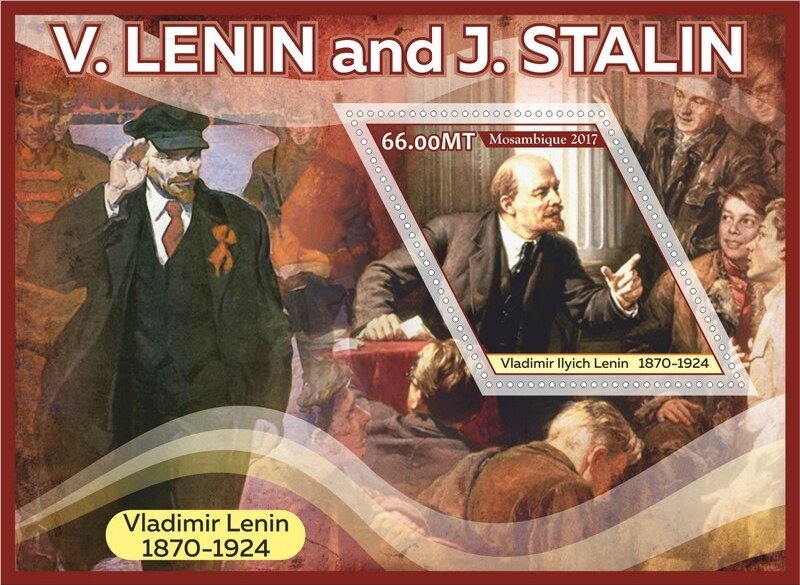 Stalin and Lenin