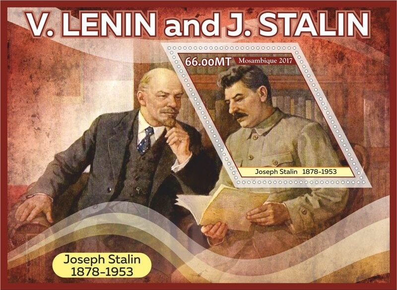 Stalin and Lenin