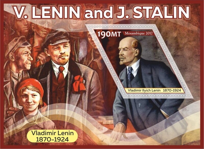Stalin and Lenin