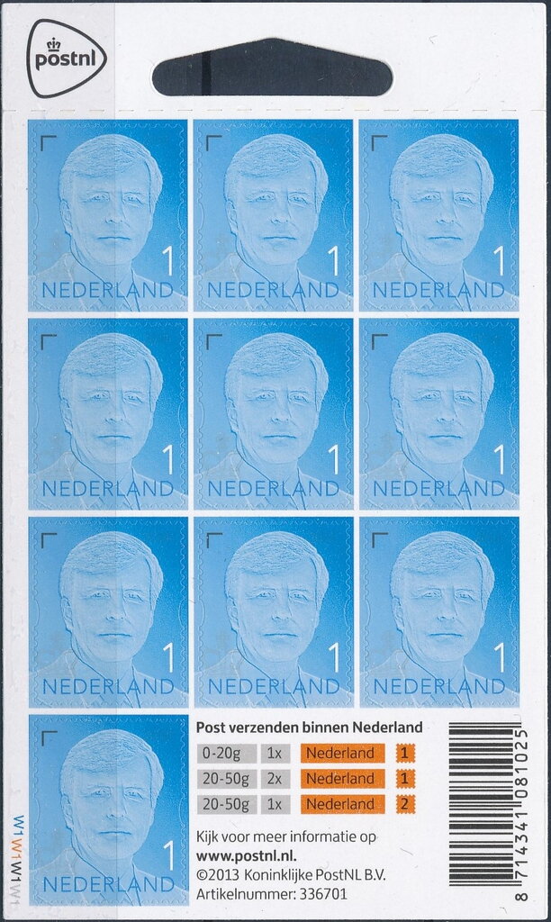 King Willem-Alexander (2014 Imprint Date)