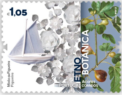 Boat Sculpture and Fig Tree