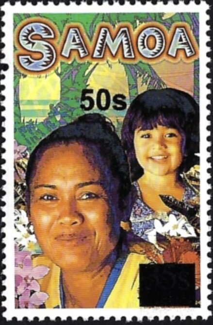 Woman, girl and flowers