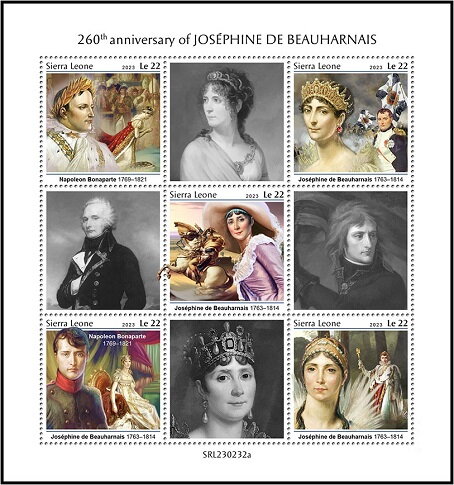 260th Anniversary of the Birth of Joséphine de Beauharnais