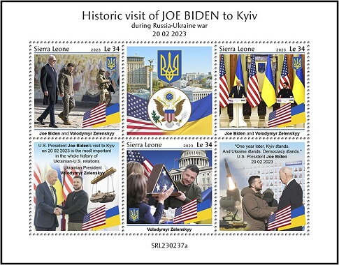 Historic Visit of Joe Biden to Kyiv