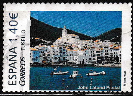 Coastal Town. imprint John Lafond Postal