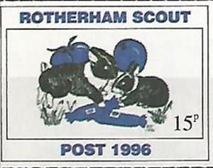 Stamp, Rabbits, United Kingdom of Great Britain & Northern Ireland,  , Christmas, Scouting