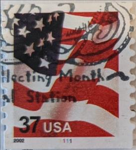 Stamp, Flag, United States of America,  , Flags