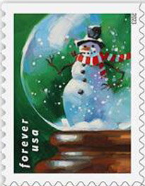 Snow Globe with Snowman