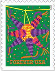 Star Piñata, Green Background
