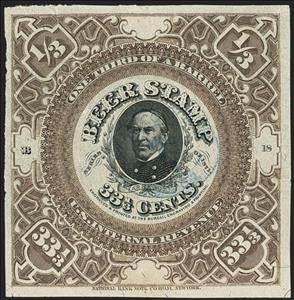 Stamp, Beer - David G. Farragut (1801-1870), United States of America,  , Admirals, Beer, Famous People, Men, Military Officers