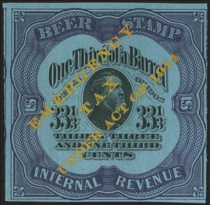 Stamp, Beer - George Henry Thomas (1816-1870), United States of America,  , Beer, Famous People, Generals, Men, Military Officers