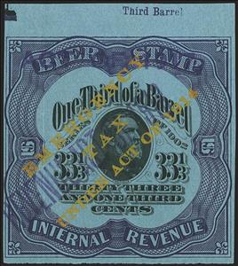Stamp, Beer - George Henry Thomas (1816-1870), United States of America,  , Beer, Famous People, Generals, Men, Military Officers